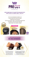 SENSATIONNEL - BUTTA PRE-CUT LACE WIG - UNIT 16