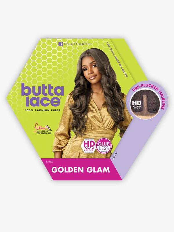 SENSATIONNEL - BUTTA LACE WIG - GOLDEN GLAM