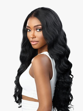 SENSATIONNEL - BUTTA LACE WIG - CURLY BODY 26" (HH MIXED)