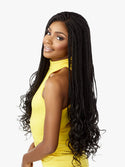SENSATIONNEL - CLOUD 9 4X4 BRAIDED LACE WIG "BOX FRENCH CURL 30"
