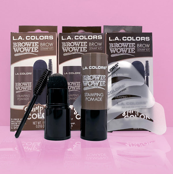 L.A. COLORS - BROWIE WOWIE BROW STAMP KIT