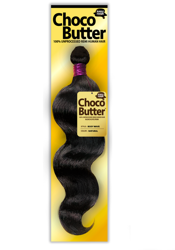 CHOCO BUTTER - 13A 100% UNPROCESSED REMI HUMAN HAIR BODY WAVE