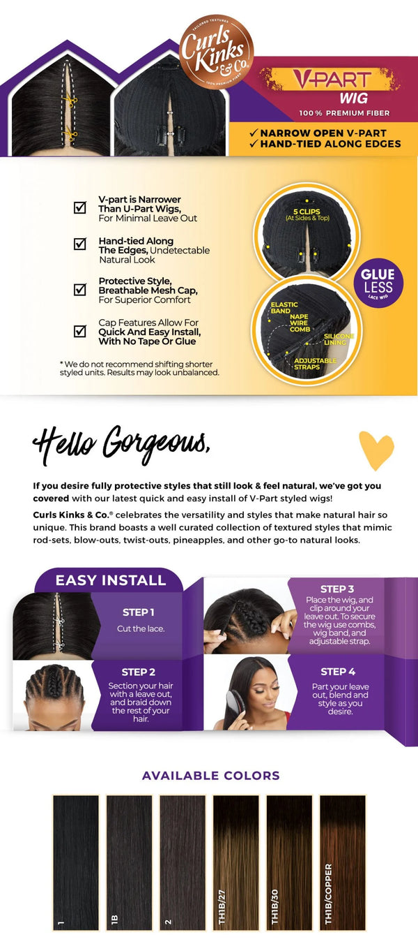 SENSATIONNEL - V-PART WIG V-UNIT 1 (CK&CO)