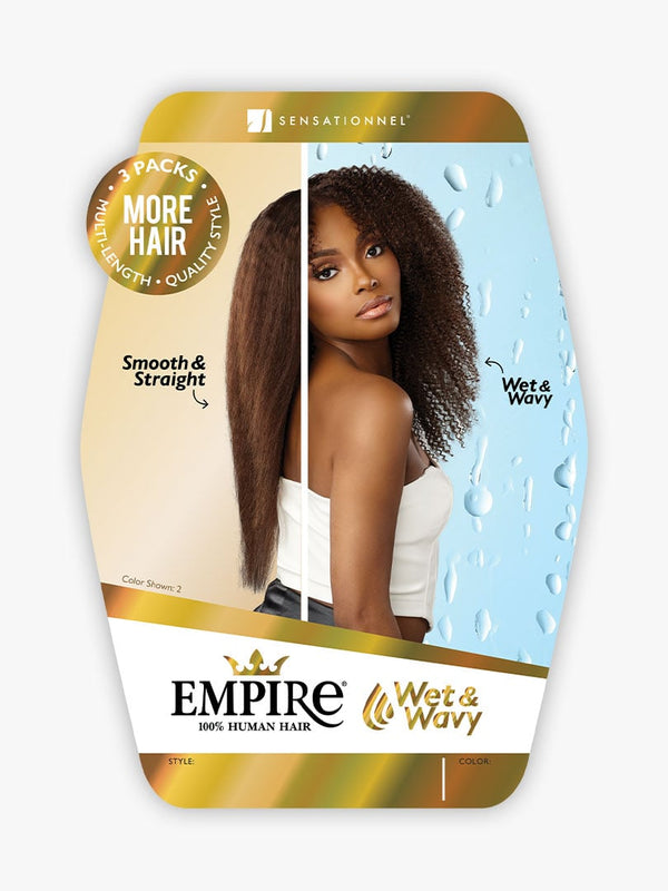 SENSATIONNEL - EMPIRE HH MULTI WET & WAVY KINKY CURLY