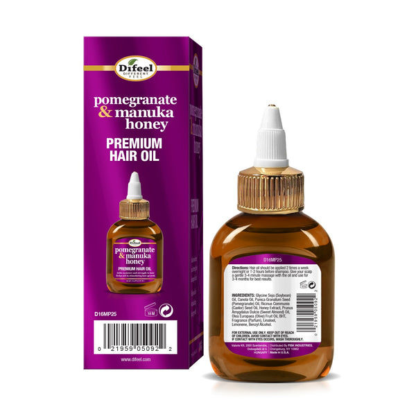 Difeel - POMEGRANATE & MANUKA HONEY PREMIUM HAIR OIL