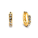 JOY JEWELRY - Gold Huggies Hoop Earrings