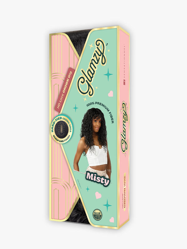 SENSATIONNEL - GLAMZY HD LACE CROWN WIG MISTY