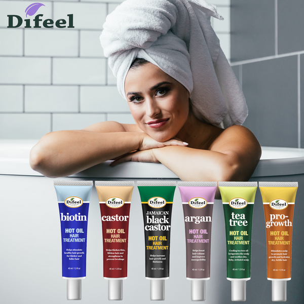 Difeel - HOT OIL HAIR TREATMENT WITH ARGAN OIL