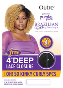 OUTRE - PURPLE PACK BOUTIQUE - OH! SO KINKY CURLY 5PCS