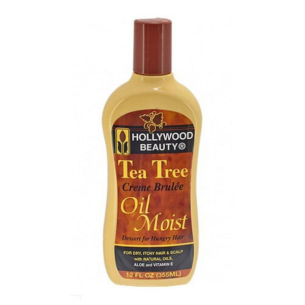 HollyWood Beauty - Tea Tree Creme Brulee Hair Oil Moisturizer