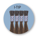 EVE HAIR - VELOCE 100% VIRGIN HUMAN REMY HUMAN I-TIP SILKY STRAIGHT 18"