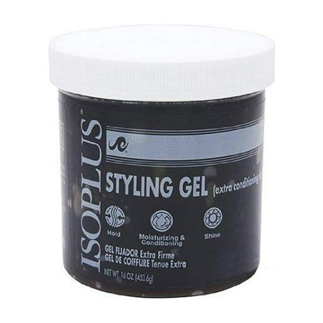 ISOPLUS Styling Gel Extra Conditioning DARK Zoe Beauty Supply