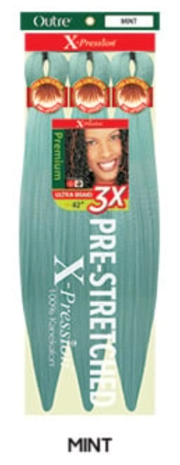 OUTRE - X-PRESSION PRE-STRETCHED BRAID 3X 52