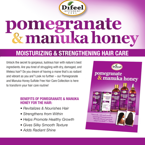 Difeel - POMEGRANATE & MANUKA HONEY SULFATE-FREE CONDITIONER