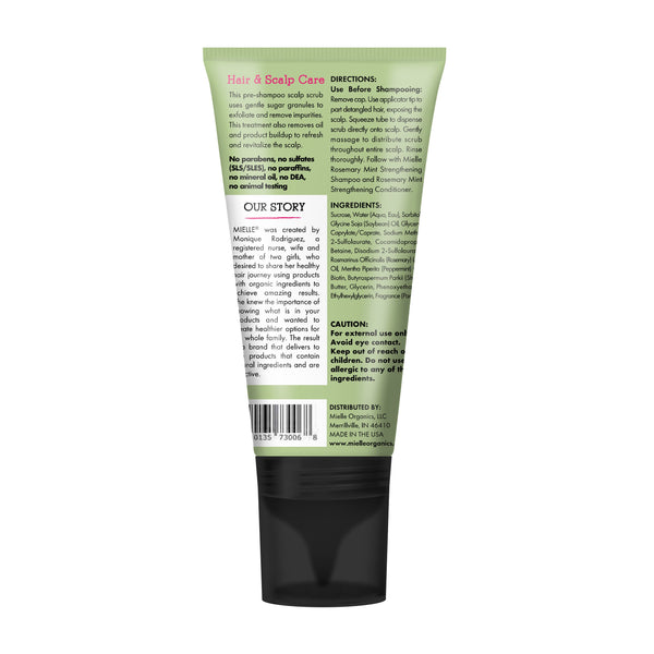 MIELLE - Rosemary Mint Clarifying Sugar Scalp Scrub