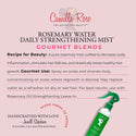 Camille Rose - Rosemary Water Daily Strengthening Mist