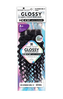 GLOSSY - UH 4X4 SPANISH CURL LACE CLOSURE (HUMAN)