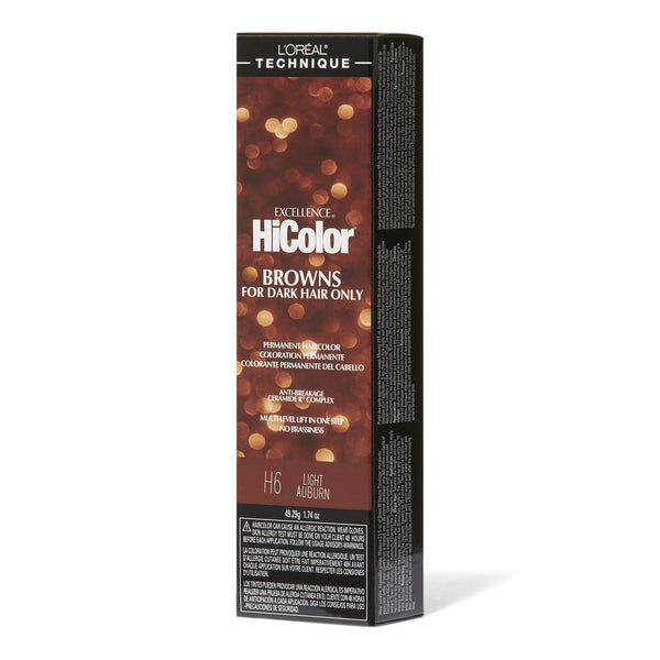 LOREAL - Excellence HiColor Browns H6 LIGHT AUBURN