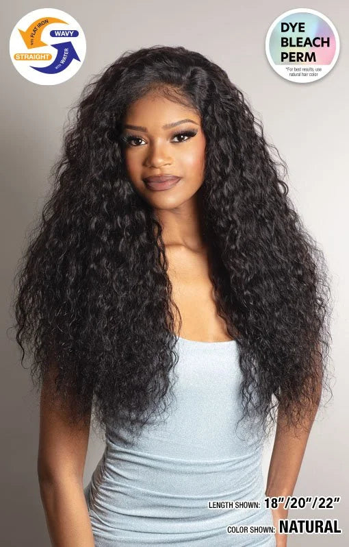GLOSSY - 100% VIRGIN HUMAN WET & WAVY LOOSE WAVE BUNDLE