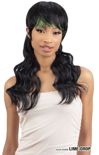 Buy lime-drop FREETRESS - EQUAL LITE WIG WAVY MULLET