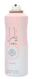Lattafa Yara - Perfumed Deodorant Spray for Unisex Pink