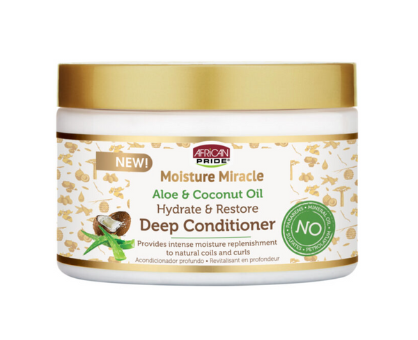 African Pride - Moisture Miracle Aloe & Coconut Oil Deep Conditioner
