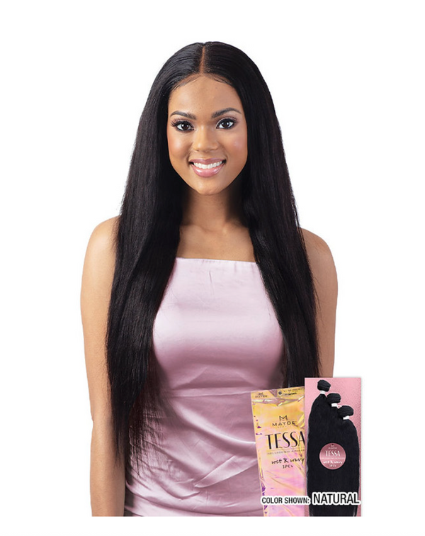 MAYDE - TESSA WET & WAVY 100% REMY HUMAN LOOSE DEEP 3PCS