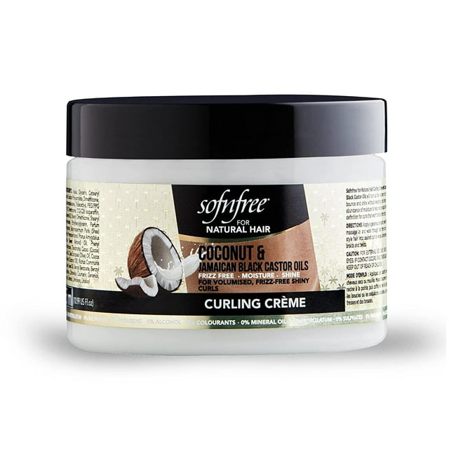 SOFN'FREE Coconut & Jamaican Black Castor Oil Curling Cream (11oz)