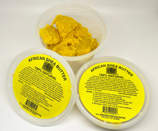 RA COSMETICS - 100% Natural African Shea Butter (CHUNKY)