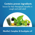 VICKS - VapoRub Cough with Menthol Camphor Eucalyptus Relieves Cold Symptoms