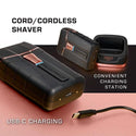 KISS - RED PRO CORDLESS SHAVER MATT BLACK