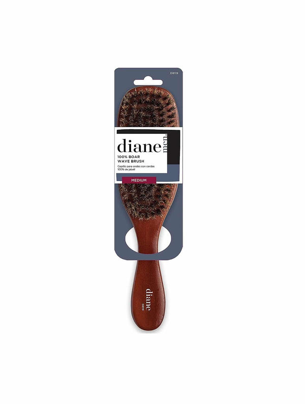 DIANE - Premium 100% Boar Wave Brush MEDIUM