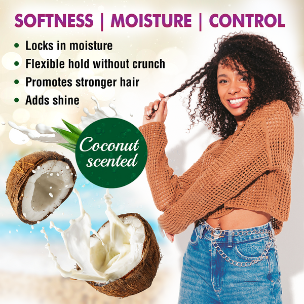 Sof N' Free - GroHealthy Shea & Coconut Curling Custard