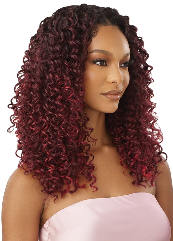 OUTRE - AIRTIED 100% FULLY HAND-TIED WIG-HHB-DOMINICAN CURLY 22"