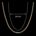 GNS - Silver Chain Necklace (KN0001G)