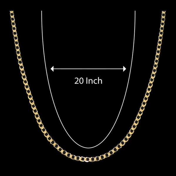 GNS - Silver Chain Necklace (KN0001G)