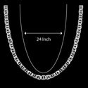 GNS - Silver Chain Necklace (KN0028S)