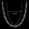GNS - Silver Chain Necklace (KN0032S)