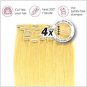 PURE - 9PCs Clip-Ins Extensions 18" (HUMAN)