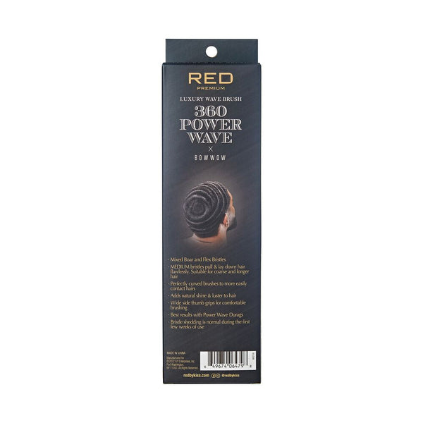 KISS - RPM POWER WAVE BOAR BRUSH (MEDIUM)