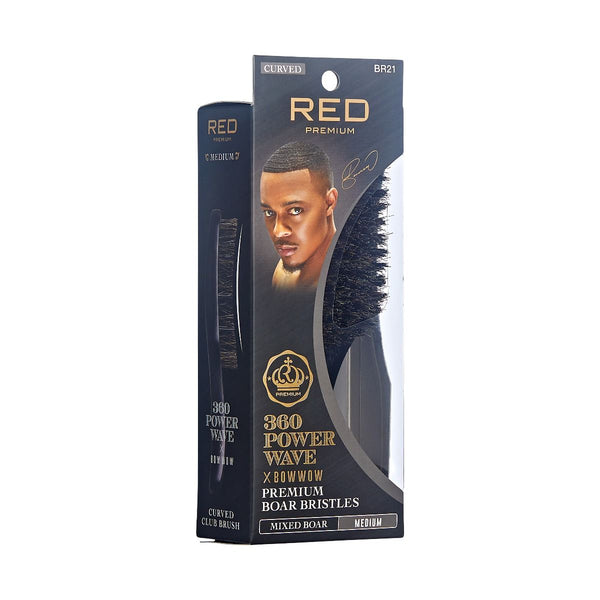 KISS - RPM POWER WAVE CLUB BOAR BRUSH (MEDIUM)