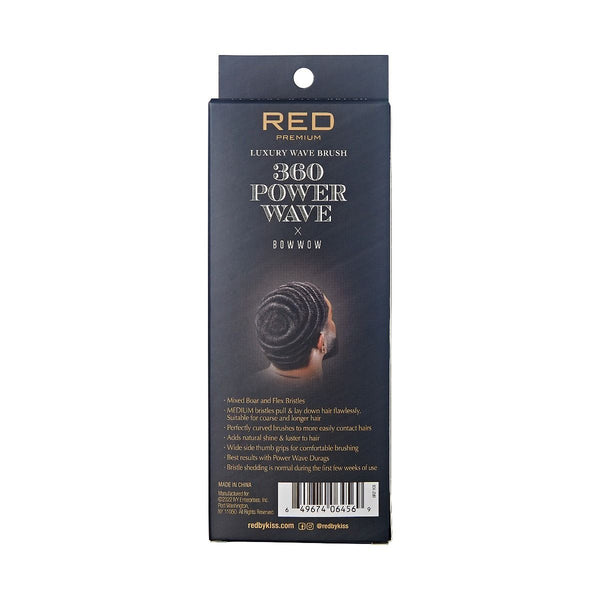 KISS - RPM POWER WAVE CLUB BOAR BRUSH (MEDIUM)