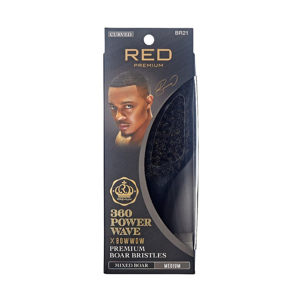 KISS - RPM POWER WAVE CLUB BOAR BRUSH (MEDIUM)
