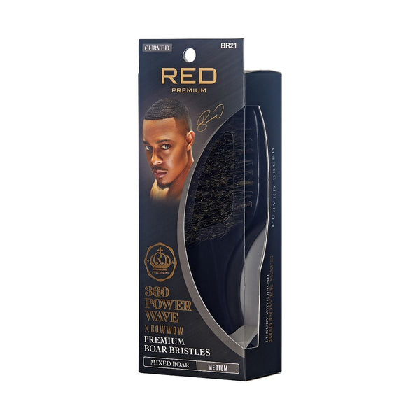 KISS - RPM POWER WAVE CLUB BOAR BRUSH (MEDIUM)