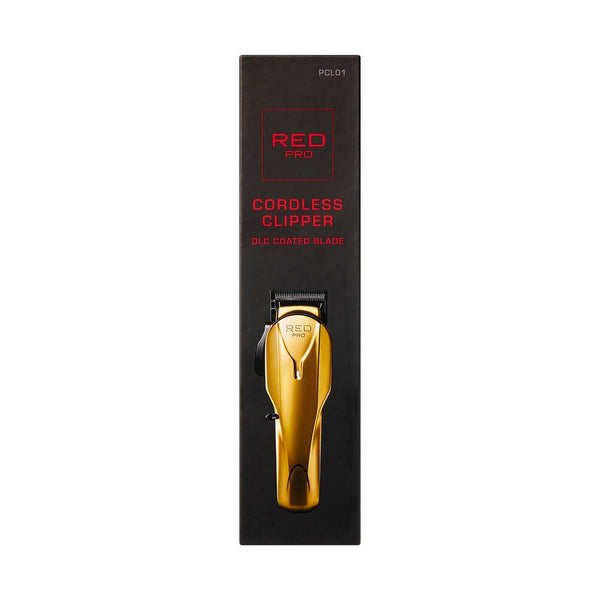 KISS - RED PRO CORDLESS CLIPPER MATT GOLD