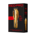 KISS - RED PRO CORDLESS CLIPPER MATT GOLD