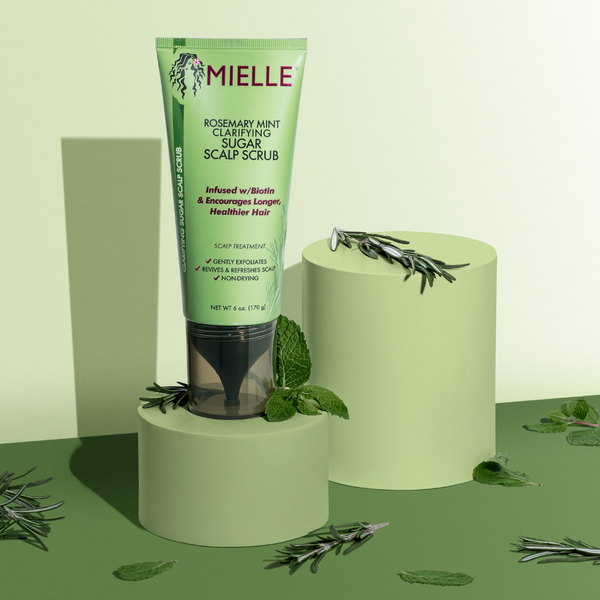 MIELLE - Rosemary Mint Clarifying Sugar Scalp Scrub