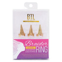 MAGIC COLLECTION - BTL Braider Hair Parting & Sectioning Ring Short GOLD