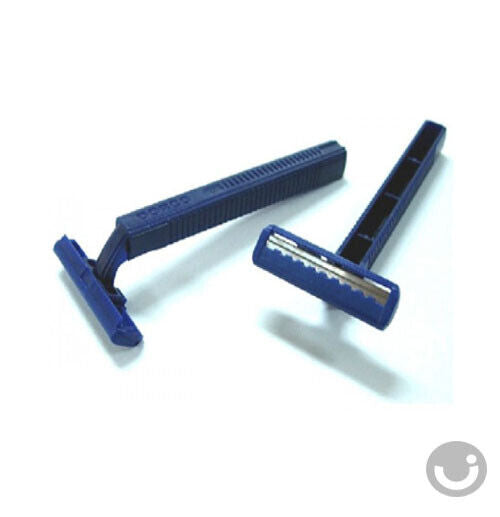 DORCO - 5 TWIN BLADE DISPOSABLE RAZORS BLUE