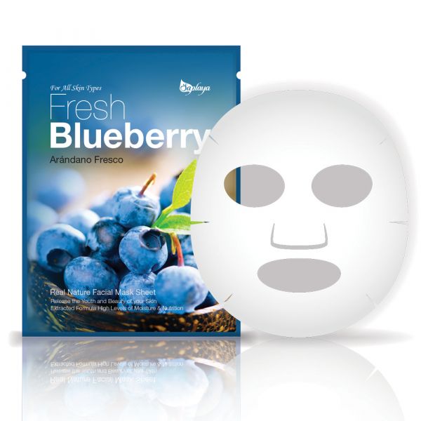 SAPLAYA - FRESH BLUEBERRY FACIAL MASK SHEET
